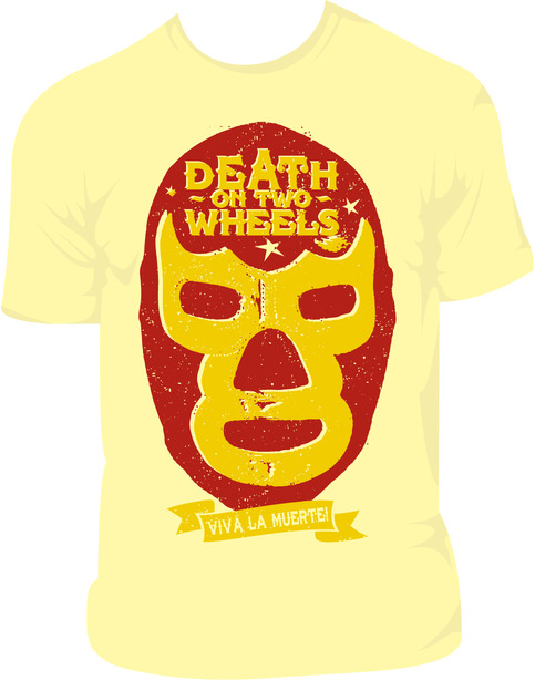 Mexican Wrestler Mask (Lemon)