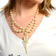 Pearl Bolt Necklace - Thumbnail 1