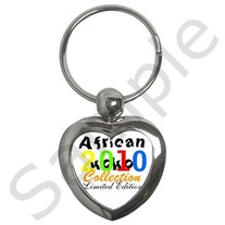 Africankoko Custom Key Chain (Heart)