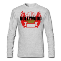 NollyWood Mens Custom T-Shirt..(LongSleeve)