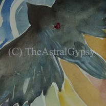 PIGEONHEART small fantasy art print 5 x 7