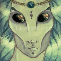 HYBRID small fantasy art print 5 x 7