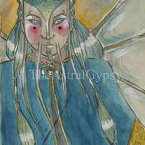 DRAGONBOY small fantasy art print 5 x 7
