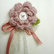 flower brooch