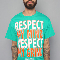 The AFG Grind Tee in Green
