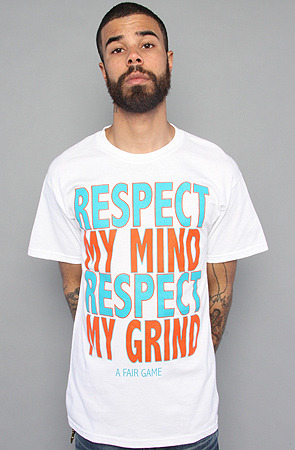 The AFG Grind Tee in White