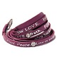 Humanity Bracelet, Wrap, Crystals, Beautiful Colors - Thumbnail 2