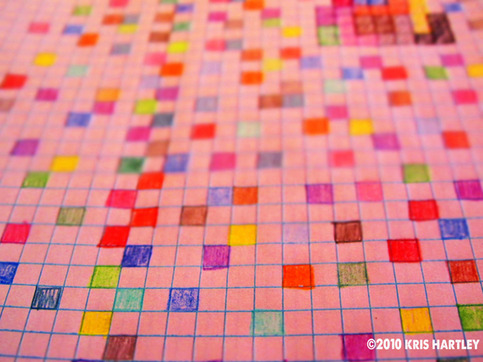 5x7 Print - "Squares of Color"