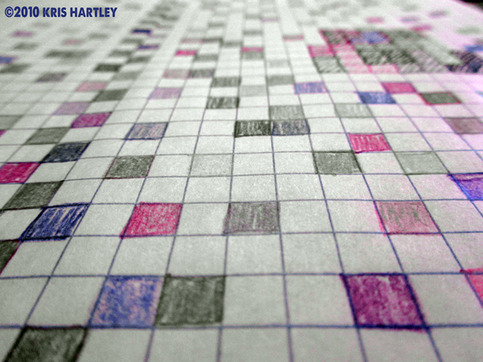 5x7 Print - "Squares of Color II"