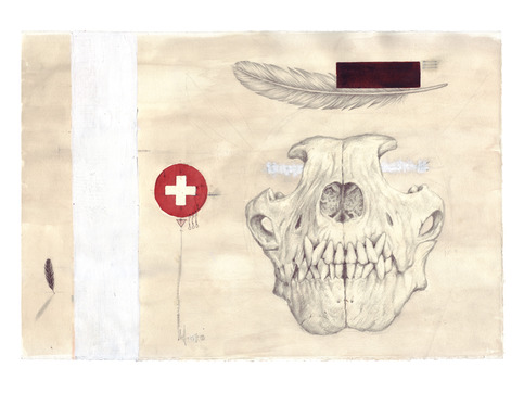 Hound and Feather | Cody Comrie | Print