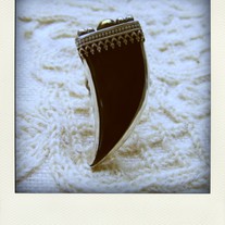 Black Bear - Horn Claw Ring
