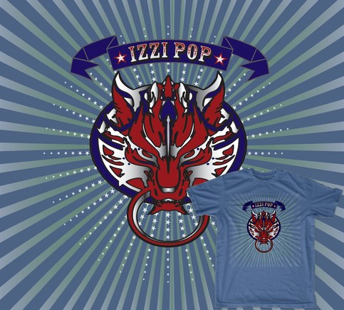 Sun Wolf Graphic T shirt - Slate