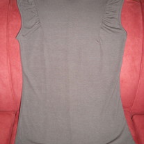 Mocha Cowl Neck Shirt (Plus Size)