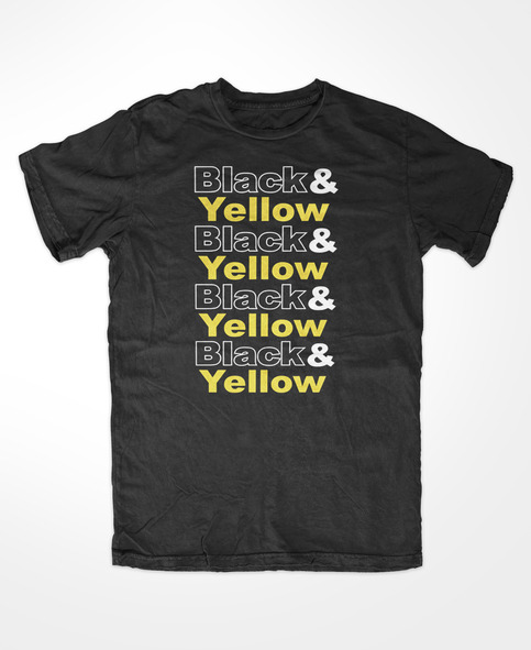 Black & Yellow Tee