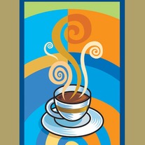 "El Cafecito"-Limited edition archival inkjet print on canvas.