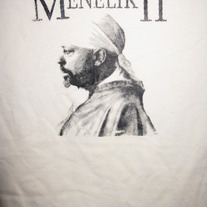 Menelik the 2nd (white XL) 