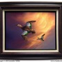 "Blue Winged Teal" Acrylic Painting - Thumbnail 1