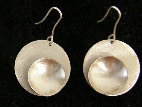 The Mapuche Collection: Silver Earrings 