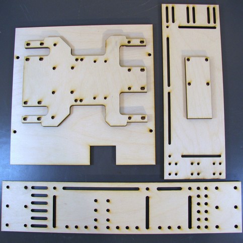 RepRap Mendel Thick Sheet Parts
