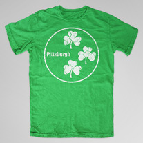 Shamrock Pittsburgh Logo Men's Tee