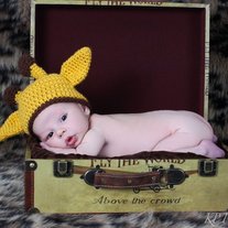 newborn giraffe hat