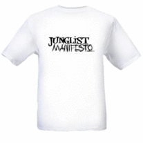 Junglist Manifesto Logo T-Shirt Mens