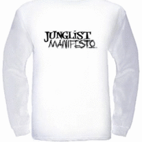 Junglist Manifesto Logo Long Sleeve T-Shirt Mens