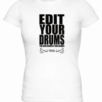 "Edit Your Drums" T-Shirt Womens