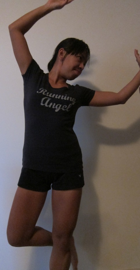 Running Angel Blue