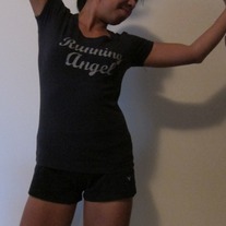 Running Angel Blue