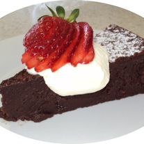Heavenly Flourless Chocolate Cake/Tart - *Gluten Free*