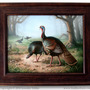 "Rio Grande Turkeys" Acrylic Painting - Thumbnail 1