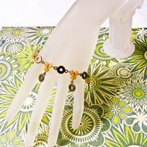 Brass Aventurine Bracelet