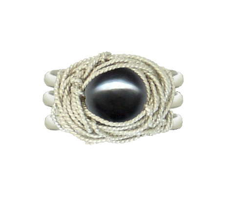 Nicole - Hemitite Ring