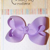 Lavender bow