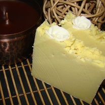 Rose cranberry sugar rose soap