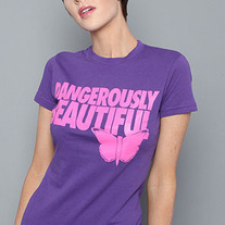 DB Logo Tee purple/pink
