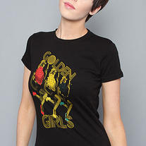 Golden Girls Tee in Black
