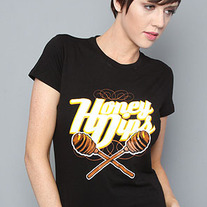 Honey Dips Tee in Black