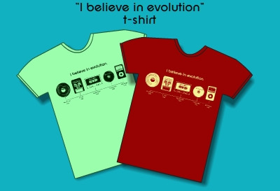 "I Believe In Evolution" Tshirt