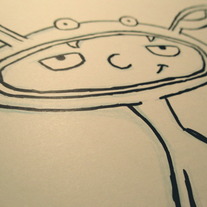Arnold As A Real Monster Sketch (Original)
