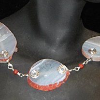 Agate Slab Necklace    