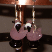 Flamingo Earrings