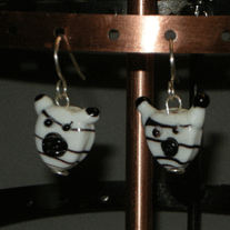 Zebra Earrings