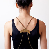 3-Way Body Chain Harness and Necklace