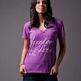 "Freedom is Here" Vintage V-Neck // Grape - Thumbnail 1