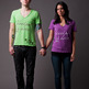 "Freedom is Here" Vintage V-Neck // Grape - Thumbnail 2