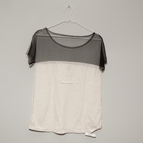Madewell Black/White Top