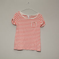 H&M Stripe Pocket Tee