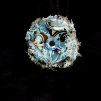 SALE: Turquoise, Brown & White Karing